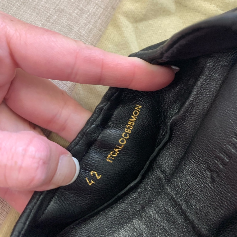 Burberry Horseferry Check Leather Ballerina Flats - Picture 6 of 8